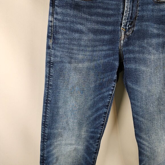 American Eagle Jeans Mens 29x32 Blue Airflex + Relaxed Straight Denim - Picture 8 of 12